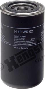 Hengst Filter H19WD02 - Масляный фильтр autosila-amz.com