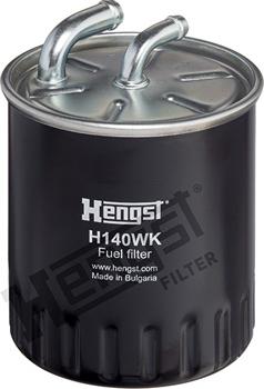 Hengst Filter H140WK - Топливный фильтр autosila-amz.com