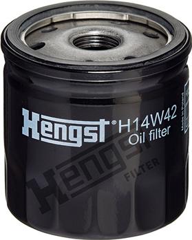 Hengst Filter H14W42 - Масляный фильтр autosila-amz.com
