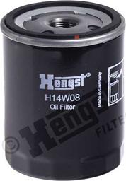 Hengst Filter H14W08 - Масляный фильтр autosila-amz.com