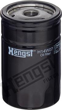 Hengst Filter H14W07 - Масляный фильтр autosila-amz.com
