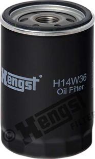 Hengst Filter H14W36 - Масляный фильтр autosila-amz.com
