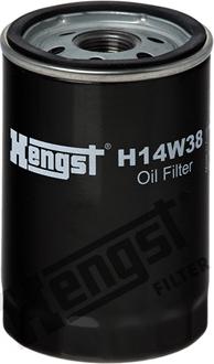 Hengst Filter H14W38 - Масляный фильтр autosila-amz.com