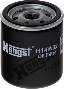Hengst Filter H14W32 - фильтр масляный!\ Toyota Land Cruiser J10 4.2TD 1HD-FTE 150kW/4.7i 2UZ-FE 173/175kW 98> autosila-amz.com
