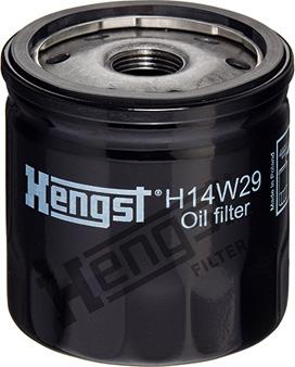 Hengst Filter H14W29 - Масляный фильтр autosila-amz.com