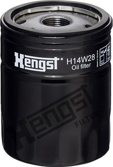 Hengst Filter H14W28 - Масляный фильтр autosila-amz.com