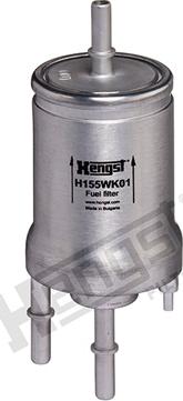 Hengst Filter H155WK01 - фильтр топливный!\ Seat Cordoba/Ibiza, VW Polo, Skoda Fabia 1.2/1.4/1.6/2.0 02> autosila-amz.com