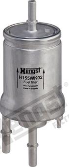 Hengst Filter H155WK02 - фильтр топливный!\ Audi A3, Seat Altea/Ibiza/Toledo, VW Golf V/Touran/Jetta 1.4/1.6/3.2 03> autosila-amz.com