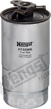 Hengst Filter H150WK - Топливный фильтр autosila-amz.com