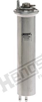 Hengst Filter H151WK - Топливный фильтр autosila-amz.com
