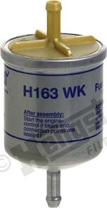 Hengst Filter H163WK - Топливный фильтр autosila-amz.com
