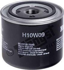 Hengst Filter H10W09 - Масляный фильтр autosila-amz.com