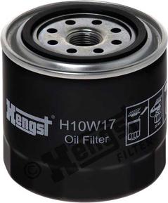 Hengst Filter H10W17 - Масляный фильтр autosila-amz.com