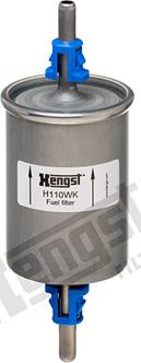 Hengst Filter H110WK - Топливный фильтр autosila-amz.com
