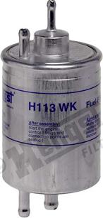 Hengst Filter H113WK - фильтр топливный!\ MB W202/W203/W210/W220/W463 1.8-6.096> autosila-amz.com