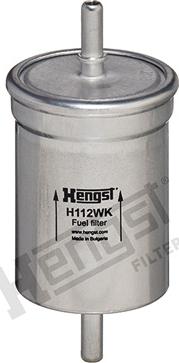 Hengst Filter H112WK - фильтр топливный!\Peugeot 806 1.8i/2.0i 95-02,Citroen Evasion 2.0i 98>,Fiat Ulysse 1.8i 97-02 autosila-amz.com