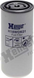 Hengst Filter H18WDK01 - Топливный фильтр HENGST H 18 WDK 01 autosila-amz.com