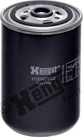 Hengst Filter H18WDK02 - Топливный фильтр autosila-amz.com