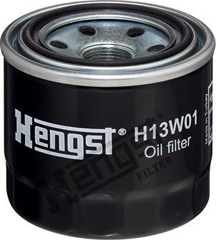 Hengst Filter H13W01 - Масляный фильтр Hengst H13W01 (W811/80) Hyundai Accent, Grandeur, Santa Fe, i30, Kia Ceed autosila-amz.com