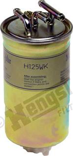 Hengst Filter H125WK - Топливный фильтр autosila-amz.com