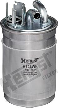 Hengst Filter H126WK - Топливный фильтр autosila-amz.com