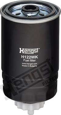 Hengst Filter H122WK - Топливный фильтр autosila-amz.com