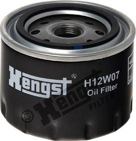 Hengst Filter H12W07 - Масляный фильтр autosila-amz.com