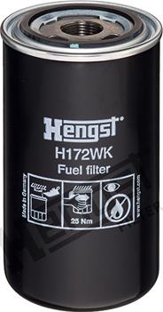 Hengst Filter H172WK - Топливный фильтр autosila-amz.com