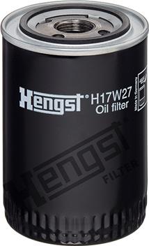 Hengst Filter H17W27 - фильтр масляный H142 D96 1 12 UNF 2.5BAR с обр. клап. KOMATSU, LIEBHERR autosila-amz.com