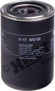 Hengst Filter H17WD02 - Масляный фильтр autosila-amz.com