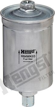 Hengst Filter H84WK03 - фильтр топливный!\ Audi 80/100/A6/S4 1.6-2.3/4.2 80-97,Seat Toledo 1.8 91-99 autosila-amz.com