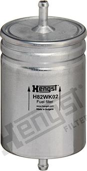 Hengst Filter H82WK02 - Топливный фильтр autosila-amz.com