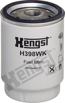 Hengst Filter H398WK - Топливный фильтр autosila-amz.com