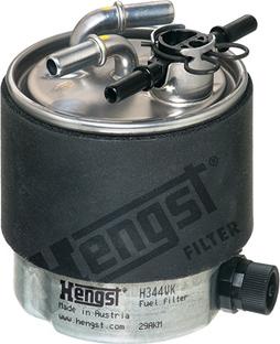 Hengst Filter H344WK - Топливный фильтр autosila-amz.com