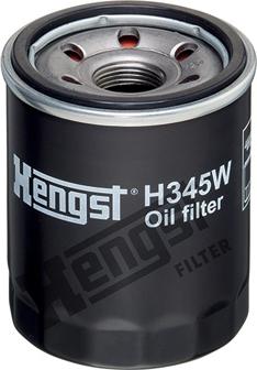 Hengst Filter H345W - Масляный фильтр autosila-amz.com