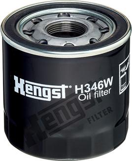 Hengst Filter H346W - Масляный фильтр autosila-amz.com