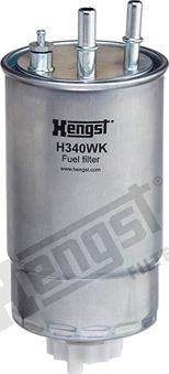 Hengst Filter H340WK - Топливный фильтр autosila-amz.com