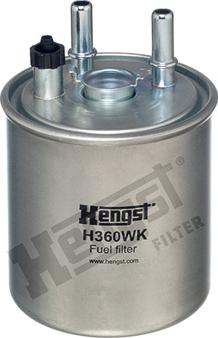 Hengst Filter H360WK - Топливный фильтр autosila-amz.com
