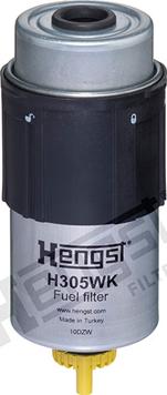 Hengst Filter H305WK - Топливный фильтр autosila-amz.com