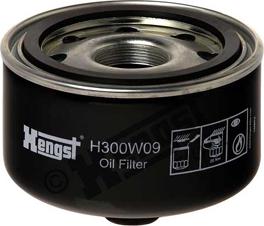 Hengst Filter H300W09 - Масляный фильтр autosila-amz.com