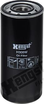 Hengst Filter H308W - Масляный фильтр autosila-amz.com