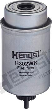 Hengst Filter H302WK - Топливный фильтр autosila-amz.com