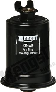 Hengst Filter H314WK - Топливный фильтр autosila-amz.com