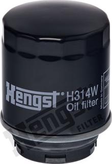 Hengst Filter H314W - Масляный фильтр autosila-amz.com