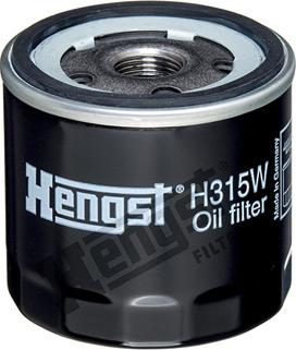 Hengst Filter H315W - Масляный фильтр autosila-amz.com