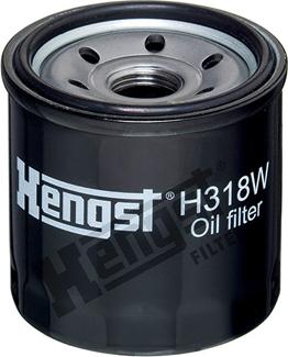 Hengst Filter H318W - Масляный фильтр autosila-amz.com