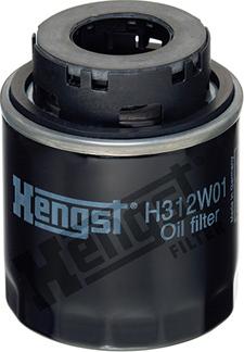 Hengst Filter H312W01 - Масляный фильтр autosila-amz.com