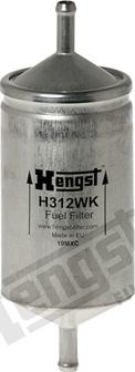 Hengst Filter H312WK - Топливный фильтр autosila-amz.com