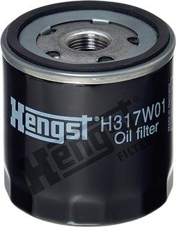 Hengst Filter H317W01 - Масляный фильтр autosila-amz.com