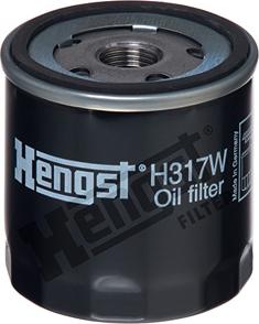 Hengst Filter H317W - Масляный фильтр autosila-amz.com